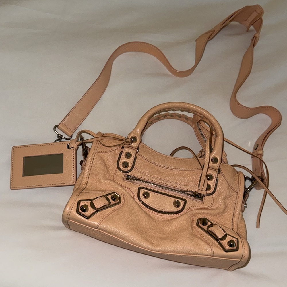 Balenciaga Mini City Bag in Rose Peach 🎀🍑💖🌸 - Picture 6 of 17